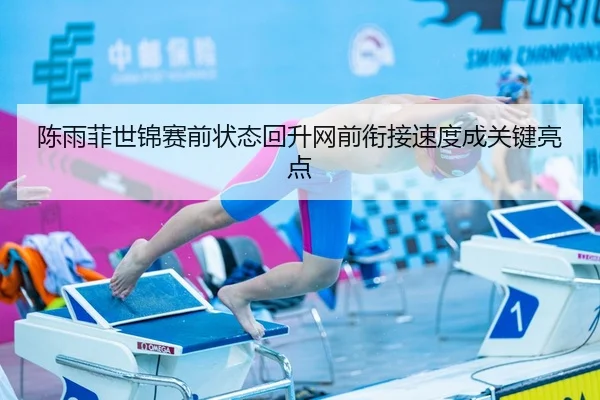 陈雨菲世锦赛前状态回升网前衔接速度成关键亮点