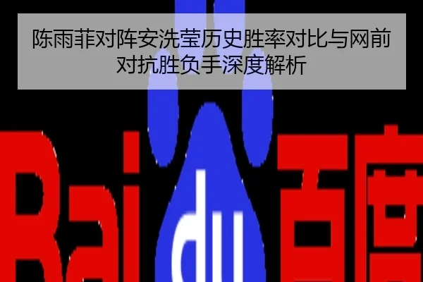 陈雨菲对阵安洗莹历史胜率对比与网前对抗胜负手深度解析